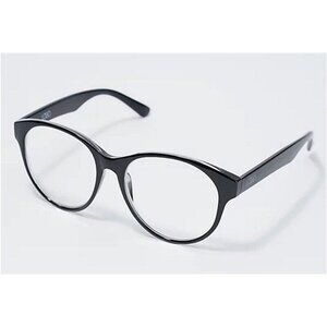 NWT LOGO Lori Goldstein Retro Round Readers Black 2.5 #78221